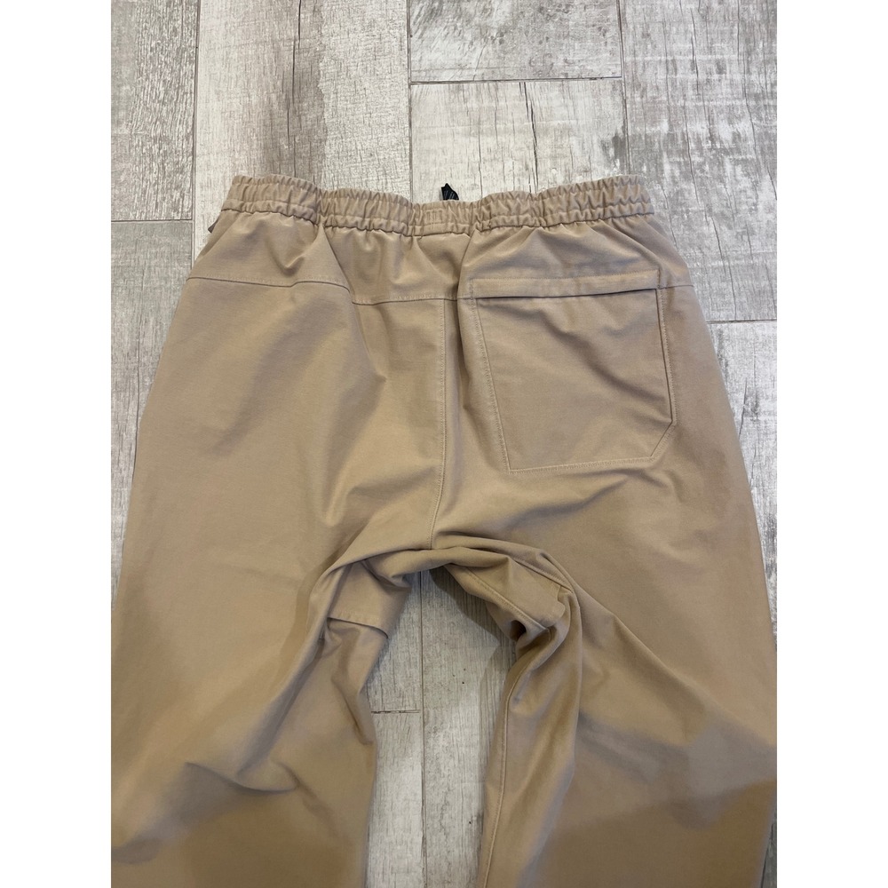 Lululemon‎ Lab Utilitech Relaxed Fit Pant Tan Khaki Mens Large LM5AJGS - Picture 4 of 6